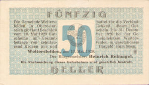 Austria, 50 Heller, FS 1164a