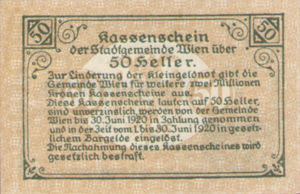 Austria, 50 Heller, FS 1183IIbA