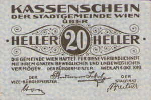 Austria, 20 Heller, FS 1183IIa