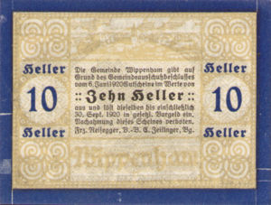 Austria, 10 Heller, FS 1247a