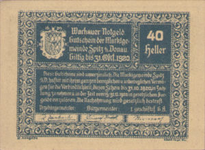 Austria, 40 Heller, FS 1122.1IIIa