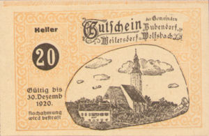 Austria, 20 Heller, FS 112g