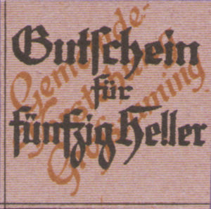 Austria, 50 Heller, FS 296IIIc