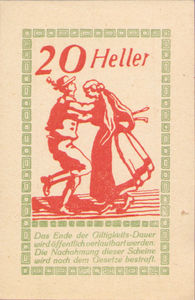 Austria, 20 Heller, FS 752e