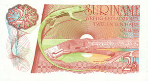 Suriname, 2.5 Gulden, P119a