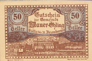 Austria, 50 Heller, FS 599e