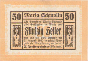 Austria, 50 Heller, FS 587Ib