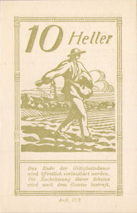 Austria, 10 Heller, FS 752z