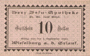 Austria, 10 Heller, FS 1232a