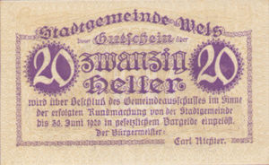 Austria, 20 Heller, FS 1167Ic