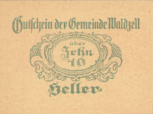 Austria, 10 Heller, FS 1135a
