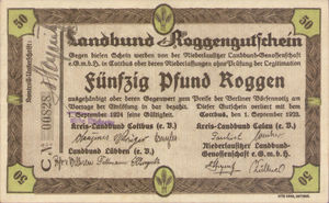 Germany, 50 Pfund Roggen, C014