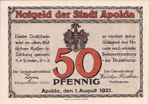 Germany, 50 Pfennig, 36.3a