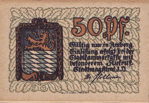Germany, 50 Pfennig, A14.1