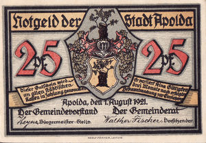Germany, 25 Pfennig, 36.2