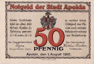 Germany, 50 Pfennig, 36.3b