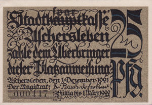 Germany, 25 Pfennig, 50.6