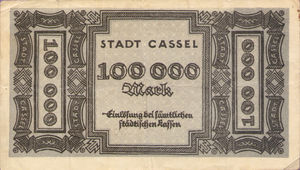 Germany, 100,000 Mark, 718b