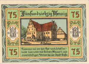 Germany, 75 Pfennig, 8.3a
