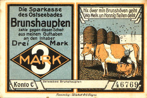 Germany, 3 Mark, 195.2a
