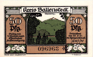 Germany, 50 Pfennig, 60.1a