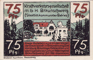 Germany, 75 Pfennig, 156.2