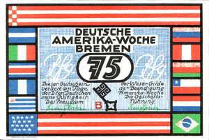 Germany, 75 Pfennig, 166.1