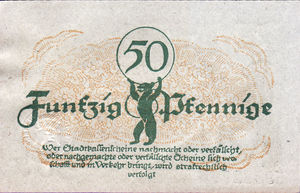Germany, 50 Pfennig, B27.3a
