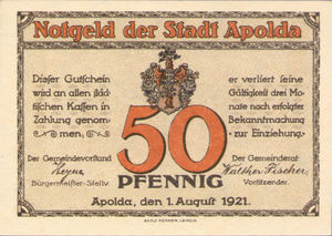 Germany, 50 Pfennig, 36.3a