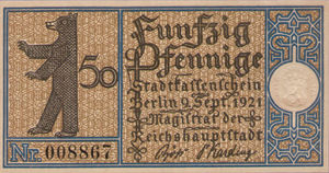Germany, 50 Pfennig, 92.1 v2