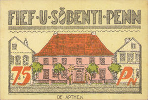 Germany, 75 Pfennig, 159.1