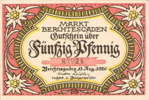 Germany, 50 Pfennig, 76.4a