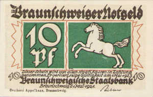 Germany, 10 Pfennig, 155.1a