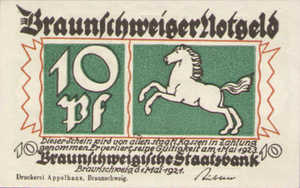 Germany, 10 Pfennig, 155.4a