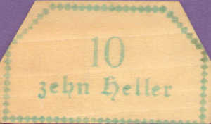 Austria, 10 Heller, FS 1275