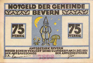 Germany, 75 Pfennig, 97.1a