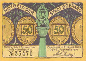 Germany, 50 Pfennig, 142.3