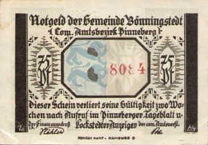 Germany, 75 Pfennig, 133.1a