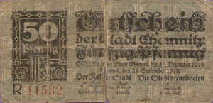 Germany, 50 Pfennig, C12.2b