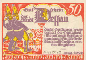 Germany, 50 Pfennig, 266.1b