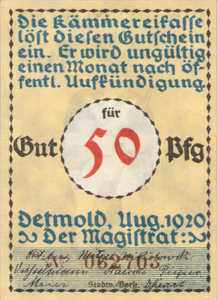 Germany, 50 Pfennig, 268.1g
