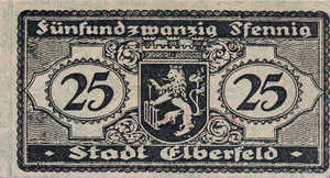 Germany, 25 Pfennig, E13.1a