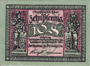 Germany, 10 Pfennig, F19.8d