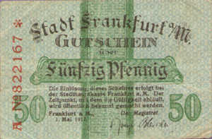 Germany, 50 Pfennig, F16.1c