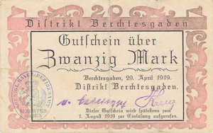 Germany, 20 Mark, 038.05