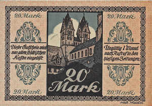 Germany, 20 Mark, 209.03