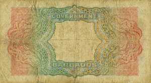 Barbados, 5 Dollar, P4b