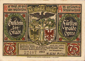 Germany, 75 Pfennig, 403.1a