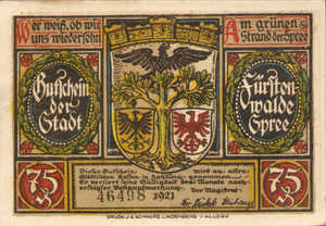 Germany, 75 Pfennig, 403.1a