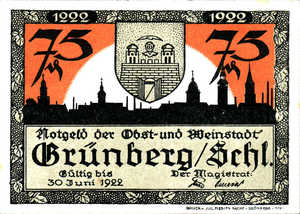Germany, 75 Pfennig, 489.5a